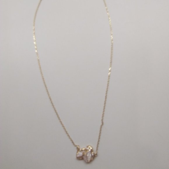 Kate Spade New 2 Gold Monkeys Necklace - Picture 1 of 3